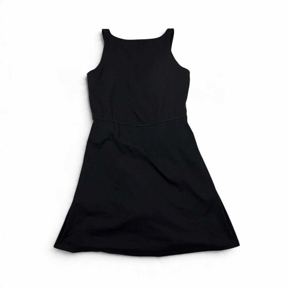 All In Motion Knit Active Dress Women’s XS Black Built-in Shorts Sleeveless